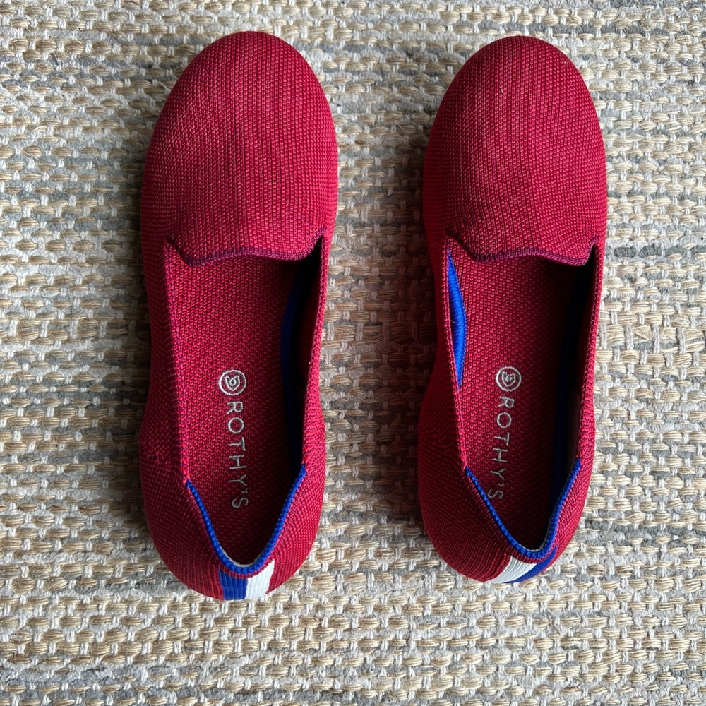 Rothy’s kids loafers size 3